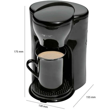 Clatronic Macchina Da Caffe Con Tazza In Ceramica 300w KA 3356 2 Clatronic Macchina Da Caffe Con Tazza In Ceramica 300w KA 3356 - immagine 2
