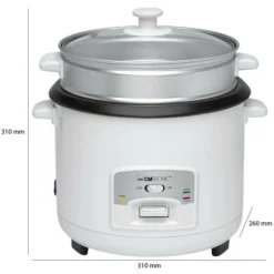 Clatronic Cuociriso Con Spegnimento Automatico 1,5Kg 700w RK 3566 7 Clatronic Cuociriso Con Spegnimento Automatico 1,5Kg 700w RK 3566 -Moulinex Negozio 54177901 3