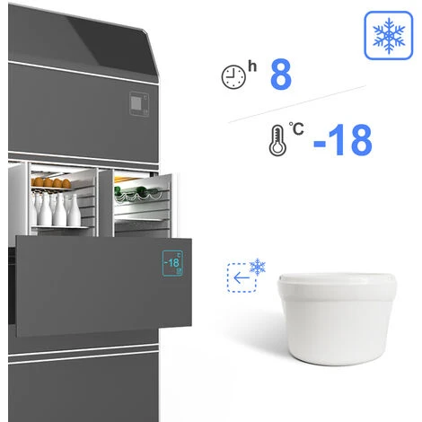 Domaier Macchina Per Fare Yogurt Freddo, Gelatiera, Bianco, Potenza: 12 W, Dimensioni Della Ciotola: 20 X 20 X 13,5 Cm 4 Domaier Macchina Per Fare Yogurt Freddo, Gelatiera, Bianco, Potenza: 12 W, Dimensioni Della Ciotola: 20 X 20 X 13,5 Cm - immagine 4