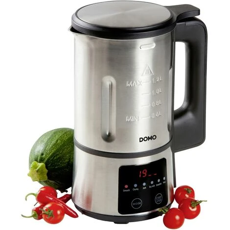 DOMO My Soup Express DO727BL Preparatore Per Zuppe E Minestre Acciaio Inox, Nero 3 DOMO My Soup Express DO727BL Preparatore Per Zuppe E Minestre Acciaio Inox, Nero - immagine 3