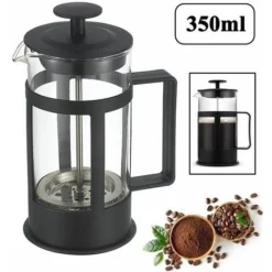 CAFFETTIERA TEIERA INFUSIERA A PISTONE STANTUFFO VETRO E POLIPROPILENE 350ml -Moulinex Negozio 55866901 3