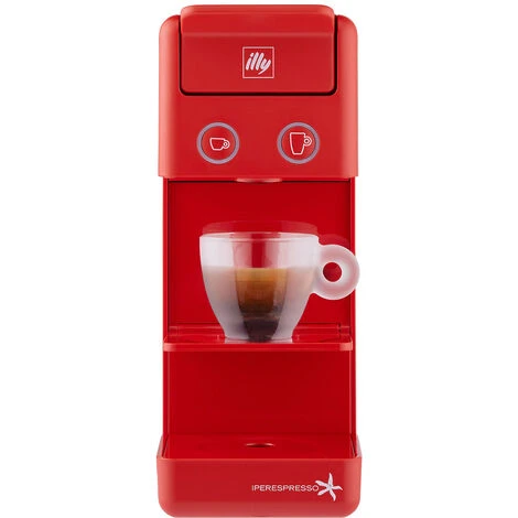 Illy Macchina Espresso Iperespresso Espresso&Coffee Y3.3 Rosso 1 Illy Macchina Espresso Iperespresso Espresso&Coffee Y3.3 Rosso