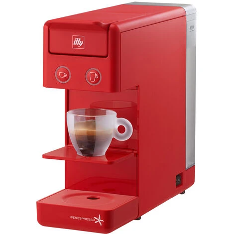 Illy Macchina Espresso Iperespresso Espresso&Coffee Y3.3 Rosso 2 Illy Macchina Espresso Iperespresso Espresso&Coffee Y3.3 Rosso - immagine 2