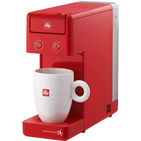Illy Macchina Espresso Iperespresso Espresso&Coffee Y3.3 Rosso 3 Illy Macchina Espresso Iperespresso Espresso&Coffee Y3.3 Rosso - immagine 3