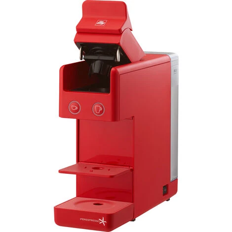 Illy Macchina Espresso Iperespresso Espresso&Coffee Y3.3 Rosso 4 Illy Macchina Espresso Iperespresso Espresso&Coffee Y3.3 Rosso - immagine 4