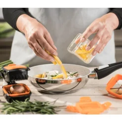 Mandolina Affettaverdure Manuale 5in1 Affettatrice Cucina 7 Pezzi Multifunzione 7 Mandolina Affettaverdure Manuale 5in1 Affettatrice Cucina 7 Pezzi Multifunzione -Moulinex Negozio 57717057 3