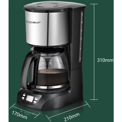 MACCHINA PER CAFFE' AMERICANO TE' FILTRO AIGOSTAR 4 MACCHINA PER CAFFE' AMERICANO TE' FILTRO AIGOSTAR - immagine 4