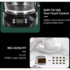 MACCHINA PER CAFFE' AMERICANO TE' FILTRO AIGOSTAR 9 MACCHINA PER CAFFE' AMERICANO TE' FILTRO AIGOSTAR -Moulinex Negozio 58211981 5