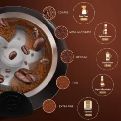 MACINA CAFFE ELETTRICO SPEZIE PEPE NOCI 200W CAPACITA' 70GR GARANZIA 24 MESI -Moulinex Negozio 58212010 5