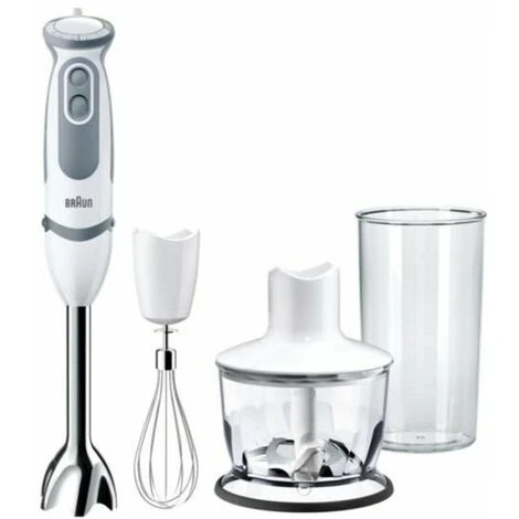 Braun MQ5235WH Sauce Mixer A Immersione 750W 06 Litri Bianco 1 Braun MQ5235WH Sauce Mixer A Immersione 750W 06 Litri Bianco