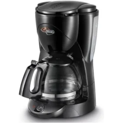 DeLonghi ICM2.1B Macchina Da Caffè Filtro Americano, 1,5 Litri, Caraffa In Vetro, Colore Nero