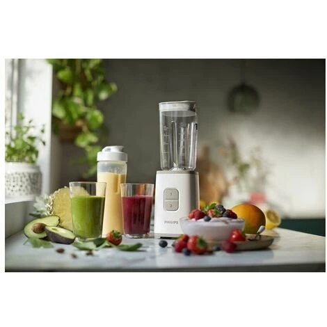 Philips Daily Collection Mini Frullatore Da 350W Con Bicchiere Da Viaggio 3 Philips Daily Collection Mini Frullatore Da 350W Con Bicchiere Da Viaggio - immagine 3