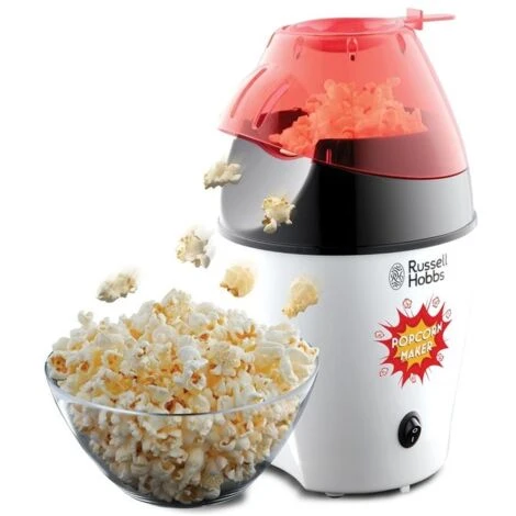 Russell Hobbs Fiesta Macchina Per Popcorn 1200W Nero/Bianco 1 Russell Hobbs Fiesta Macchina Per Popcorn 1200W Nero/Bianco