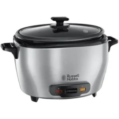 Russell Hobbs Maxicook Cuoci Riso Nero/Acciaio Inossidabile 5 Litri 1000W