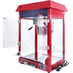 Macchina Per Popcorn Professionale Macchinetta Pop Corn In Acciaio Inossidabile Con Macchina Pop Corn Con Carrello Potenza 1370W