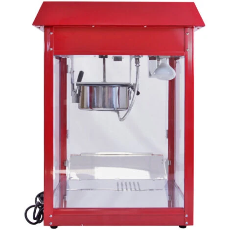 Macchina Per Popcorn Professionale Macchinetta Pop Corn In Acciaio Inossidabile Con Macchina Pop Corn Con Carrello Potenza 1370W 5 Macchina Per Popcorn Professionale Macchinetta Pop Corn In Acciaio Inossidabile Con Macchina Pop Corn Con Carrello Potenza 1370W - immagine 5