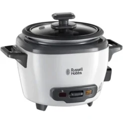 Russell Hobbs Collection Mini Cuociriso 3 Porzioni 200W 0,7 Litri Bianco