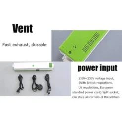 Trade Shop - Macchina Per Sottovuoto Alimenti Professionale 30 Cm Confeziona Cibo Casa 100w -Moulinex Negozio 60665671 3