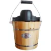 Sorbettiera Elettrica GIVRETO In Legno 3,5 L