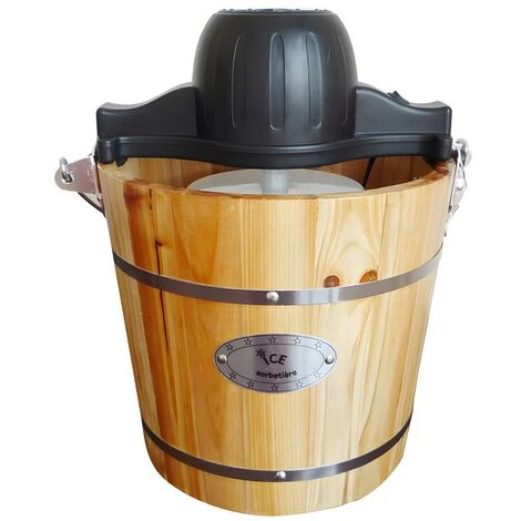 Sorbettiera Elettrica GIVRETO In Legno 3,5 L 2 Sorbettiera Elettrica GIVRETO In Legno 3,5 L - immagine 2