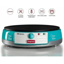 Ariete Macchina Per Crepes Crepe Maker Party Con Timer Azzurro