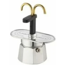 Bialetti Caffettiera 2 Tazze Mini Express Argento