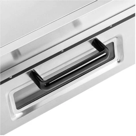 Forno Per Pizza Elettrico Professionale Porta In Vetro 1 Camera 350 °C Ø 60 Cm 3 Forno Per Pizza Elettrico Professionale Porta In Vetro 1 Camera 350 °C Ø 60 Cm - immagine 3