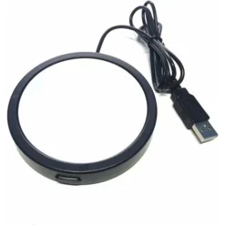 SOEKAVIA Scaldatazze Per Caffè, Riscaldatore Elettrico USB, Scalda Teiere, Fornisce Una Temperatura Costante Per Caffè, Latte E Bevande In Ufficio E A Casa.