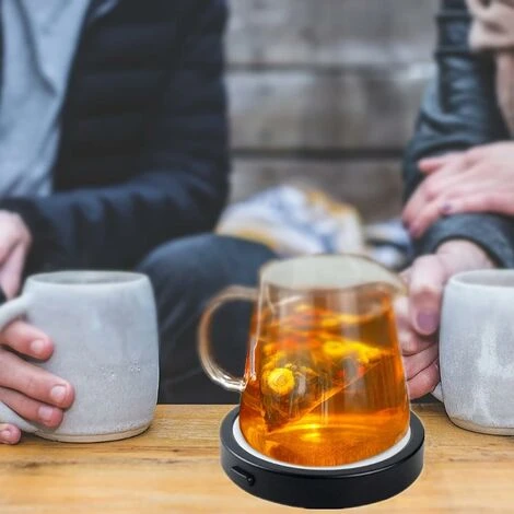 SOEKAVIA Scaldatazze Per Caffè, Riscaldatore Elettrico USB, Scalda Teiere, Fornisce Una Temperatura Costante Per Caffè, Latte E Bevande In Ufficio E A Casa. 3 SOEKAVIA Scaldatazze Per Caffè, Riscaldatore Elettrico USB, Scalda Teiere, Fornisce Una Temperatura Costante Per Caffè, Latte E Bevande In Ufficio E A Casa. - immagine 3