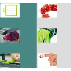 Mandolina Affettaverdure 7 Lame Affettatutto Manuale Taglio Regolabile -Moulinex Negozio 68412101 5