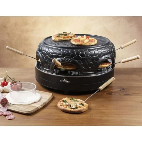 Macchina Per La Pizza Per 4 Persone APD400Z 800 W Nera Bestron 2 Macchina Per La Pizza Per 4 Persone APD400Z 800 W Nera Bestron - immagine 2