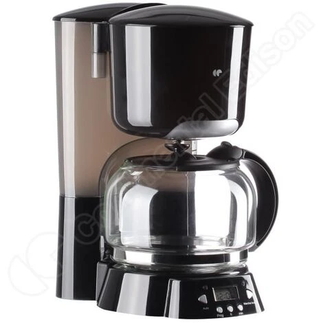 CONTINENTAL EDISON CF12PB CAFETIERE FILTRE PROGRAMMABLE - NOIR 1 CONTINENTAL EDISON CF12PB CAFETIERE FILTRE PROGRAMMABLE - NOIR