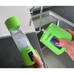 Mini Frullatore USB Portatile - Mini Frullatore Da Cucina Multifunzionale, Frullatore Per Frullati Di Frutta E Verdura Con Custodia Per Il Trasporto. 400 Ml, 6 Lame In Acciaio Inox 6 Mini Frullatore USB Portatile - Mini Frullatore Da Cucina Multifunzionale, Frullatore Per Frullati Di Frutta E Verdura Con Custodia Per Il Trasporto. 400 Ml, 6 Lame In Acciaio Inox -Moulinex Negozio 69717403 3