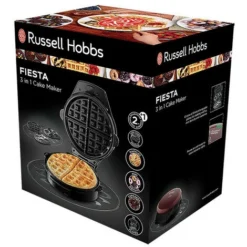 Piastra Per Cialde 3in1 900w Nera / Rossa - 24620-56 - Russell Hobbs 7 Piastra Per Cialde 3in1 900w Nera / Rossa - 24620-56 - Russell Hobbs -Moulinex Negozio 70414346 4