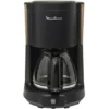 Caffettiera Con Filtro Nero Opaco Da 15 Tazze 1000w - Fg272n10 - Moulinex