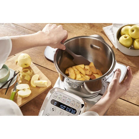 Robot Da Cucina Multifunzionale 3l 1550w Argento - Hf807e10 - Moulinex 5 Robot Da Cucina Multifunzionale 3l 1550w Argento - Hf807e10 - Moulinex - immagine 5