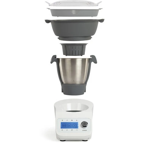 Robot Da Cucina Multifunzionale 3,5l 1000w - Dop219w - Livoo 4 Robot Da Cucina Multifunzionale 3,5l 1000w - Dop219w - Livoo - immagine 4