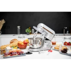 Robot Pasticceria Multifunzione 5,5l 1500w Grigio - Bat-1518-n - Kitchen Move 8 Robot Pasticceria Multifunzione 5,5l 1500w Grigio - Bat-1518-n - Kitchen Move -Moulinex Negozio 70415147 4
