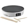 Macchina Per Crepes 30cm 1000w Bianca - Cre245 - Simeo
