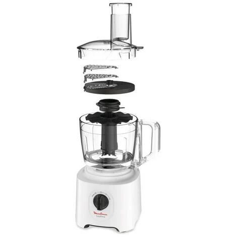 Robot Da Cucina 1.4l 700w Bianco - Fp244110 - Moulinex 2 Robot Da Cucina 1.4l 700w Bianco - Fp244110 - Moulinex - immagine 2