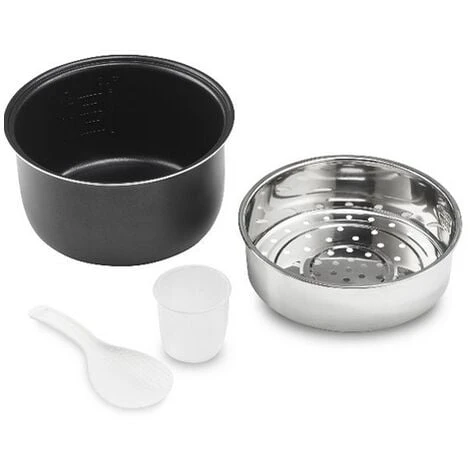 Cuociriso 3l 500w Inox/nero - Crm230 - Simeo 3 Cuociriso 3l 500w Inox/nero - Crm230 - Simeo - immagine 3