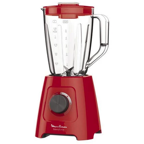 Frullatore 2l 550w Rosso - Lm420510 - Moulinex 1 Frullatore 2l 550w Rosso - Lm420510 - Moulinex