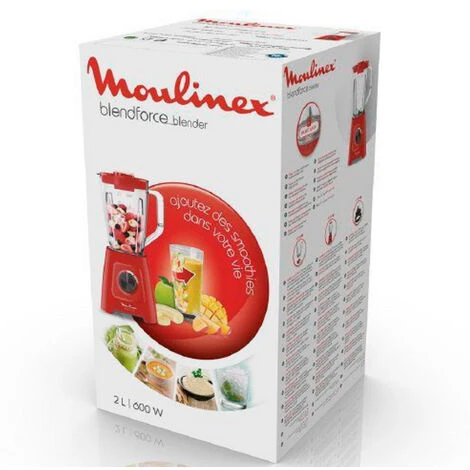 Frullatore 2l 550w Rosso - Lm420510 - Moulinex 4 Frullatore 2l 550w Rosso - Lm420510 - Moulinex - immagine 4