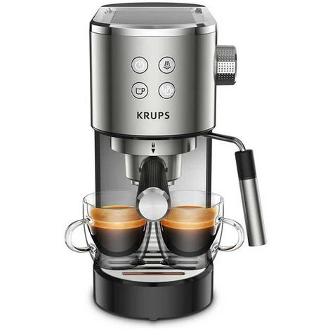 Macchina Per Caffè Espresso In Acciaio Inox Da 15 Bar - Xp442c11 - Krups 1 Macchina Per Caffè Espresso In Acciaio Inox Da 15 Bar - Xp442c11 - Krups
