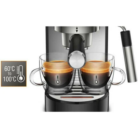 Macchina Per Caffè Espresso In Acciaio Inox Da 15 Bar - Xp442c11 - Krups 2 Macchina Per Caffè Espresso In Acciaio Inox Da 15 Bar - Xp442c11 - Krups - immagine 2