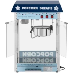 Macchina Per Pop Corn Professionale Retro Pop-Corn 1.600 W Da 5 A 6 Kg/h Blu 9 Macchina Per Pop Corn Professionale Retro Pop-Corn 1.600 W Da 5 A 6 Kg/h Blu -Moulinex Negozio 70421170 5