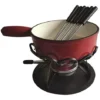 SET TAVOLA E CUOCO FONDUTA ROSSA UNI 24 CM R FERRO A CALDO FORG 1198705