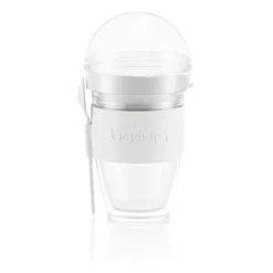 Bodum 11922-913B JOYCUP Granola Da Asporto In Plastica A Doppia Parete Con Coperchio E Cucchiaio, 0,25 L -Moulinex Negozio 70715927 3