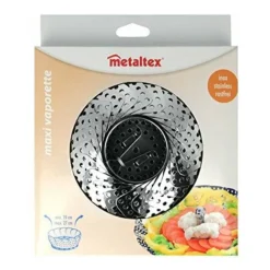 Metaltex 254310010 Inserto Per Cottura A Vapore 19-27 Cm Maxi Vaporette In Acciaio -Moulinex Negozio 70750541 4