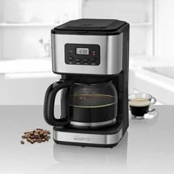 Clatronic KA 3642 Macchina Per Caffè Con Filtro Per 12 14 Tazze, 1,5 L, Acciaio Inossidabile, Timer, Inox Nero 6 Clatronic KA 3642 Macchina Per Caffè Con Filtro Per 12 14 Tazze, 1,5 L, Acciaio Inossidabile, Timer, Inox Nero -Moulinex Negozio 70772613 3